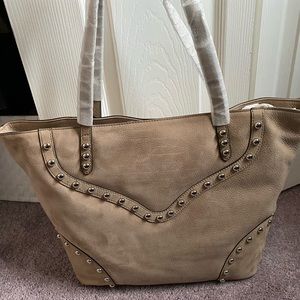 Rebecca Minkoff “Rose” tote in Sandstone. NWT!